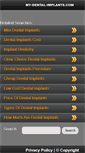 Mobile Screenshot of my-dental-implants.com